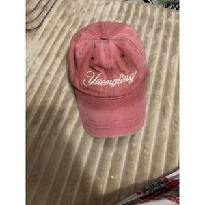 Yuengling Pink Washed Embroidered Logo Baseball Cap Style 300WC